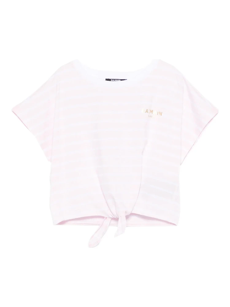 Balmain T-shirts and Polos Pink