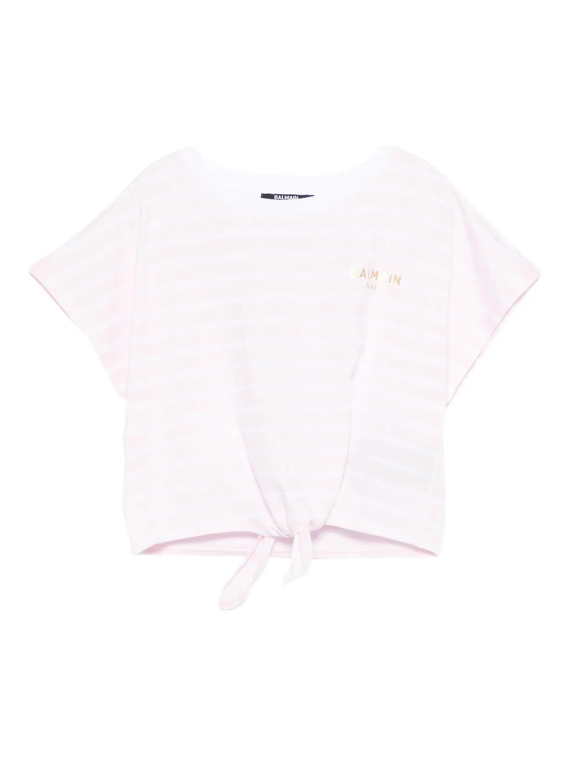 Balmain T-shirts and Polos Pink