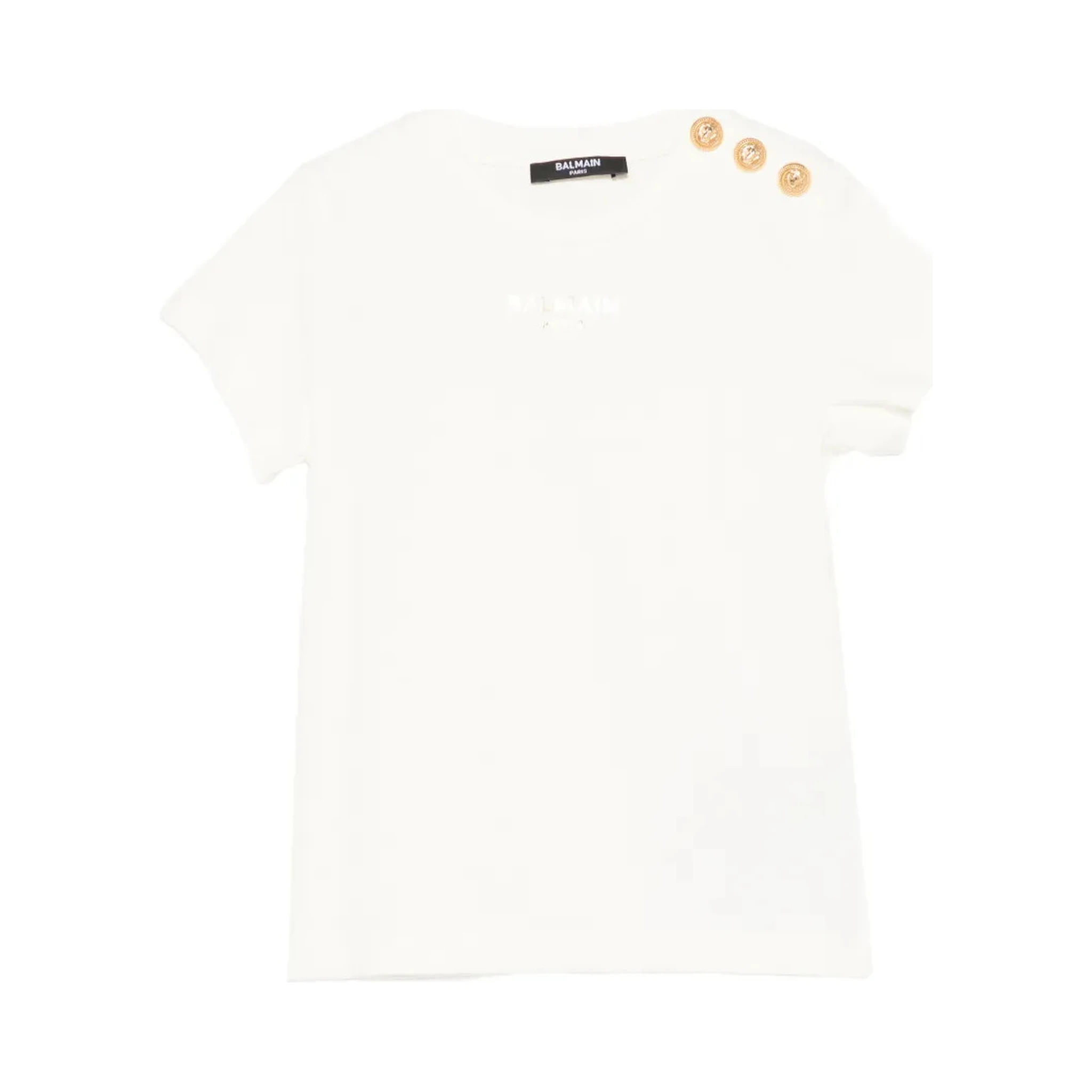 Balmain T-shirts and Polos White