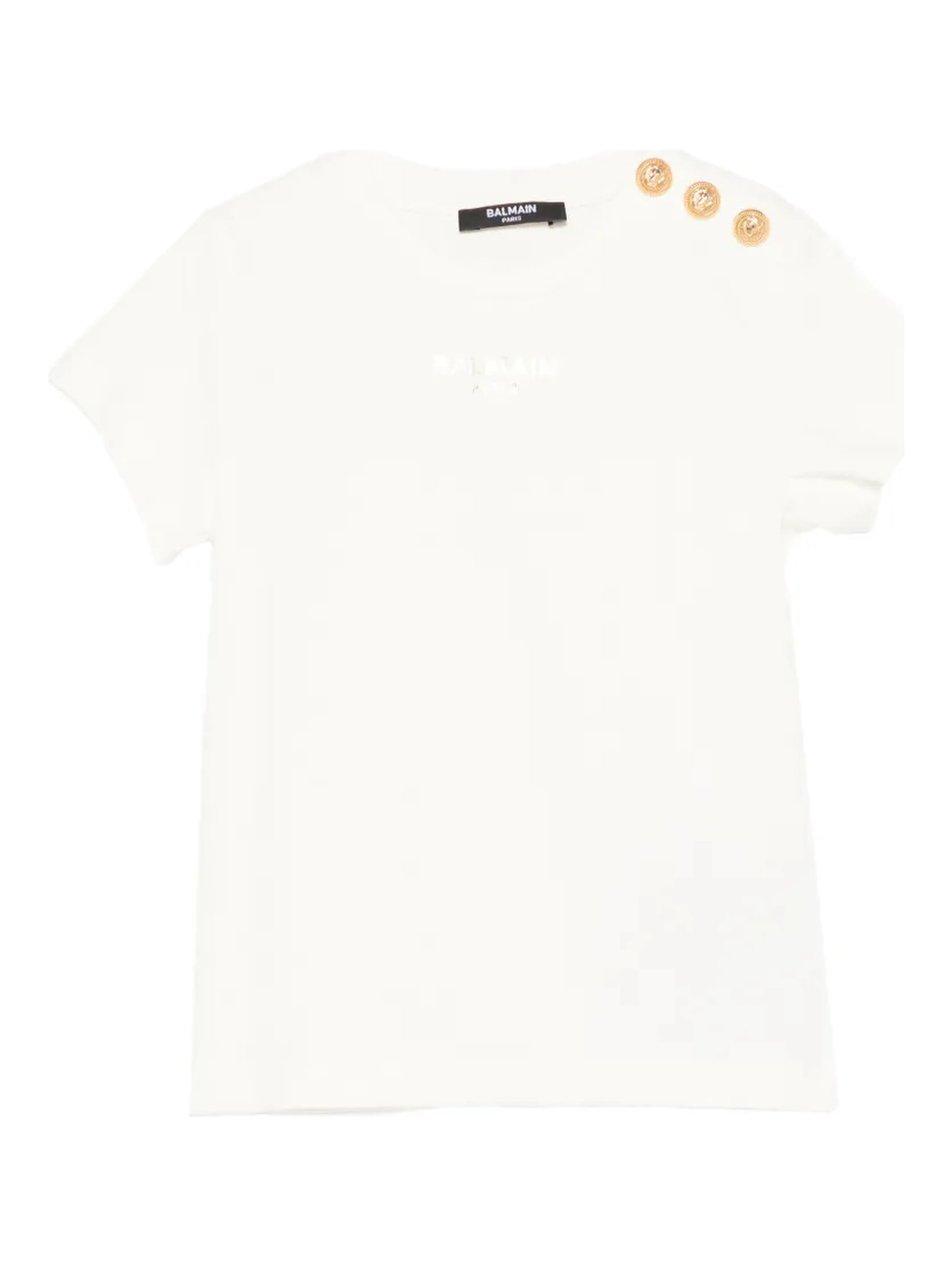 Balmain T-shirts and Polos White