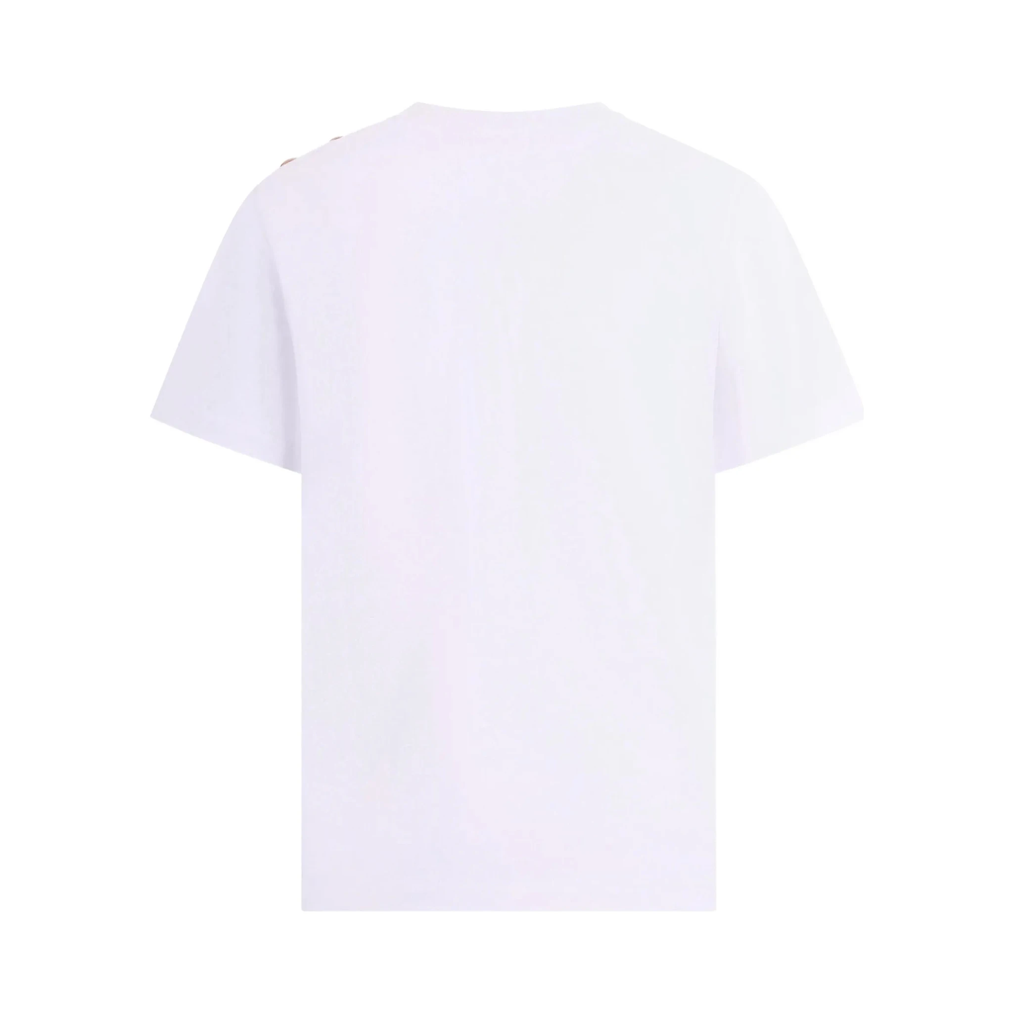 Balmain T-shirts and Polos White