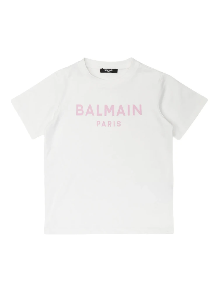 Balmain T-shirts and Polos White