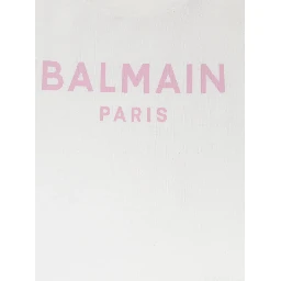 Balmain T-shirts and Polos White