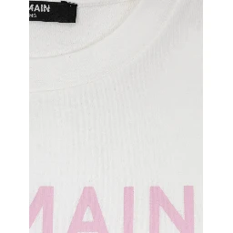 Balmain T-shirts and Polos White