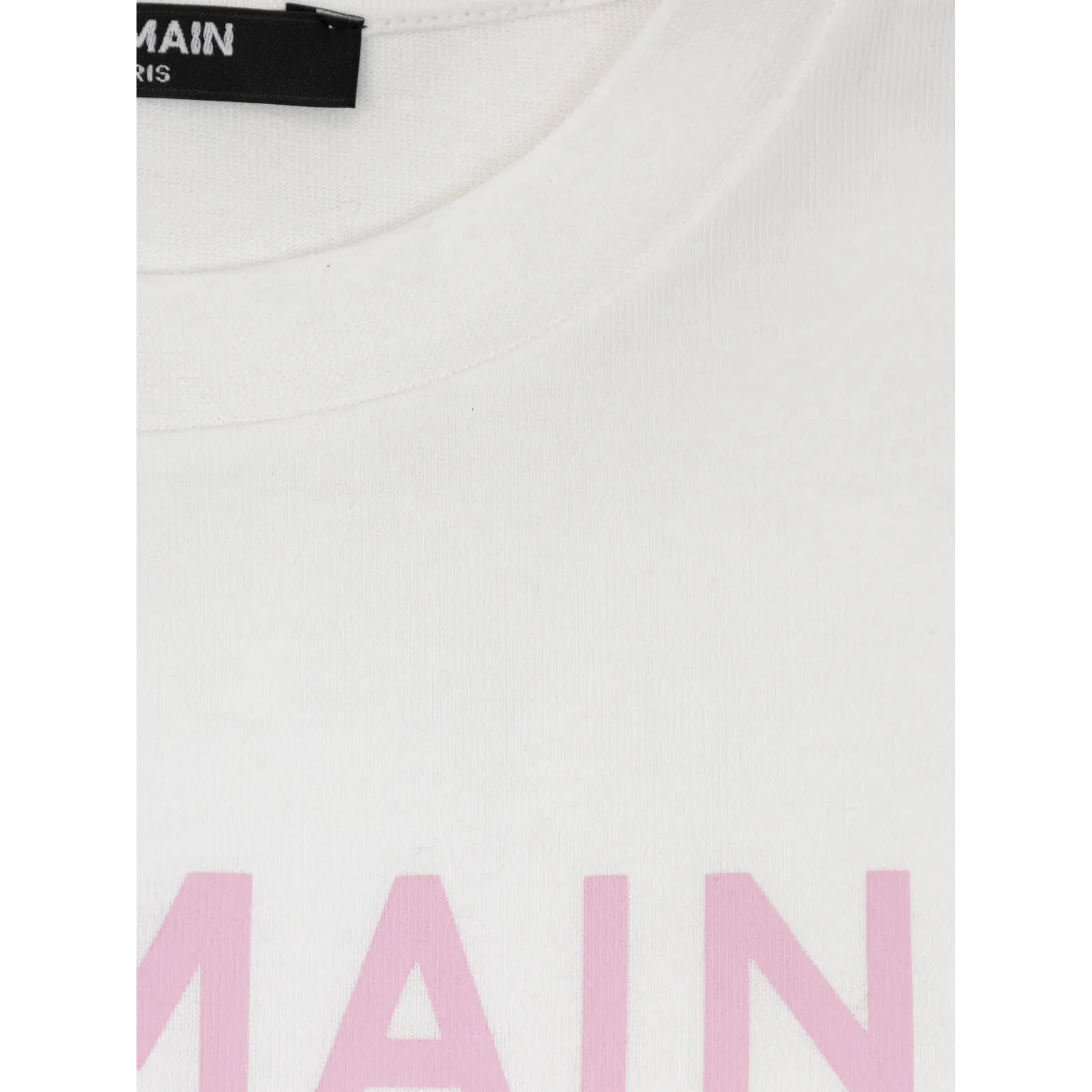 Balmain T-shirts and Polos White