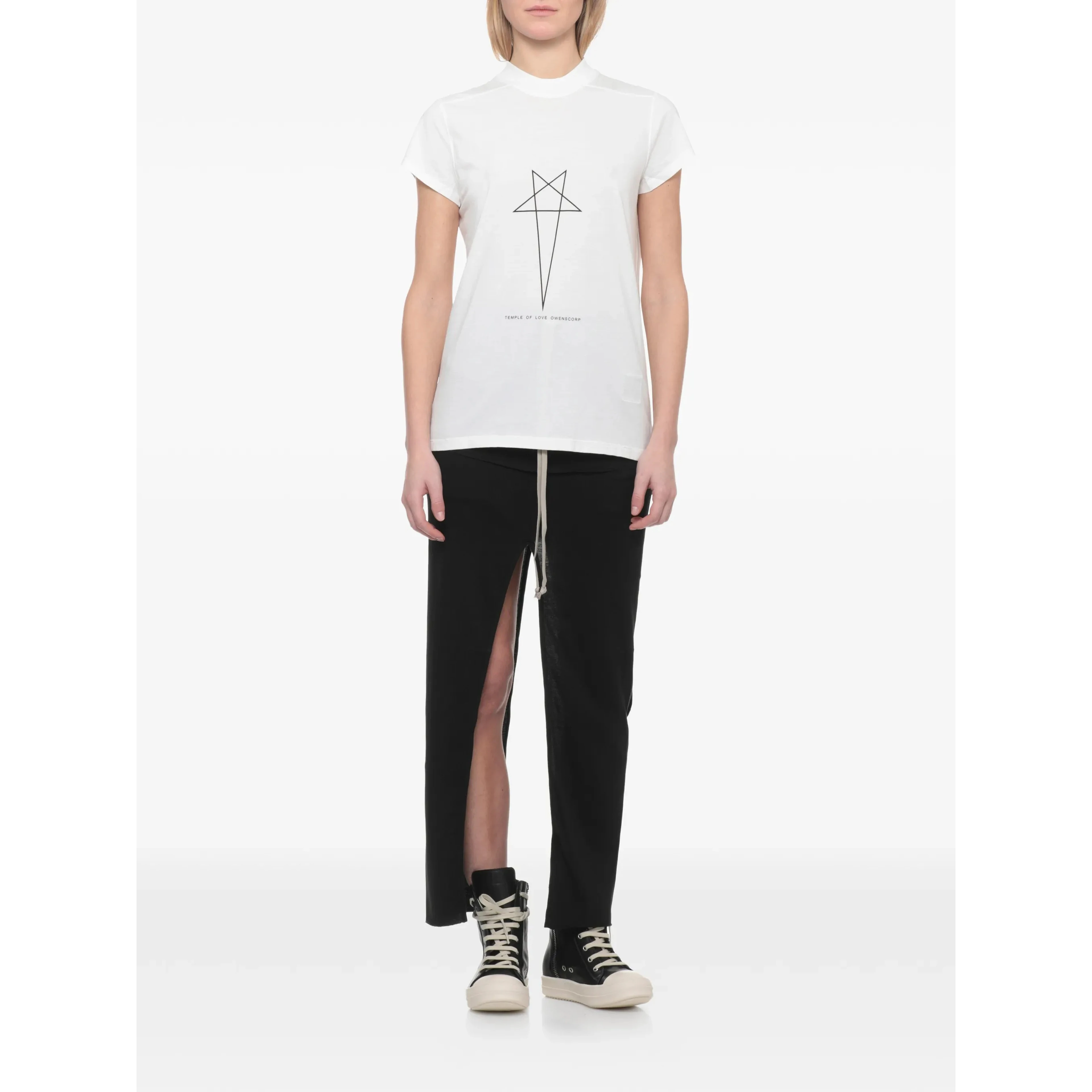 RICK OWENS DRKSHDW T-shirts and Polos White