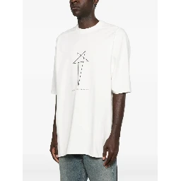 RICK OWENS DRKSHDW T-shirts and Polos White