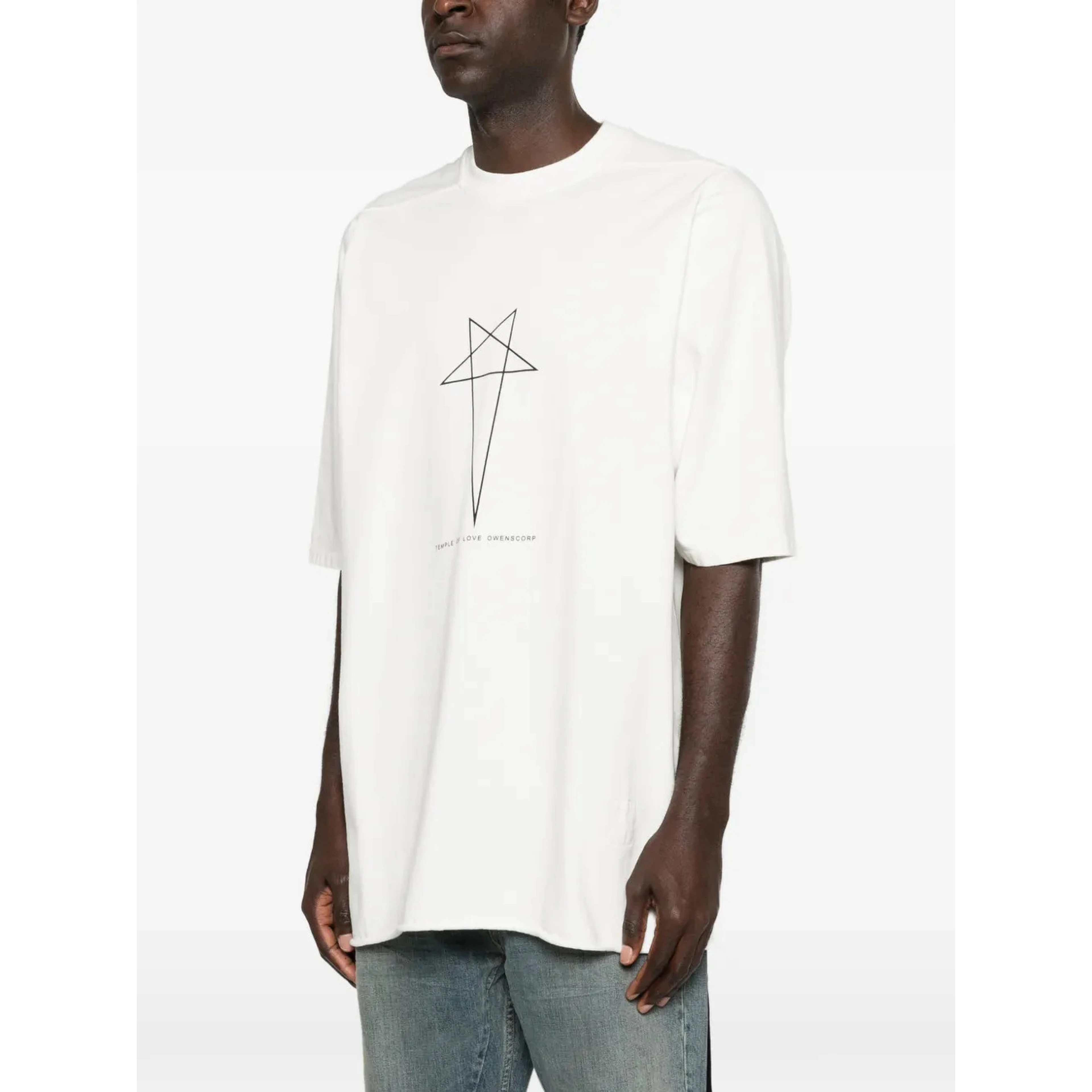 RICK OWENS DRKSHDW T-shirts and Polos White