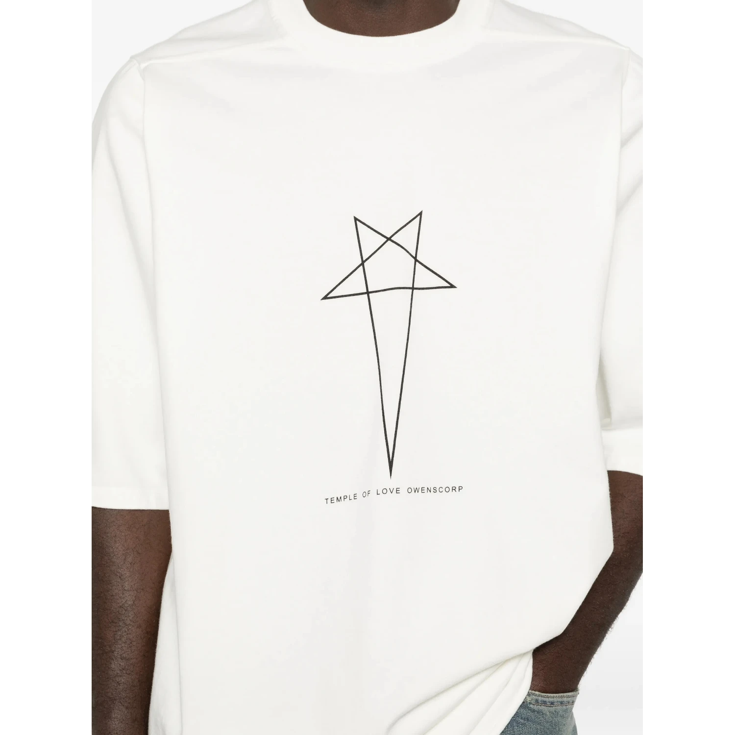 RICK OWENS DRKSHDW T-shirts and Polos White
