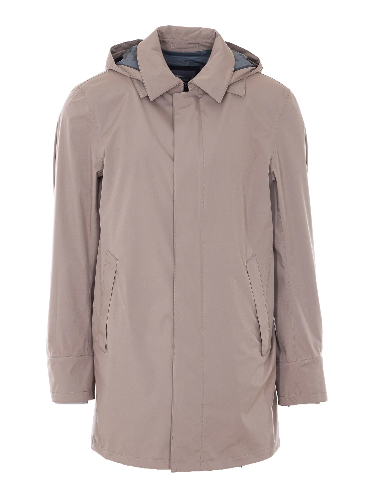 Herno Coats Beige