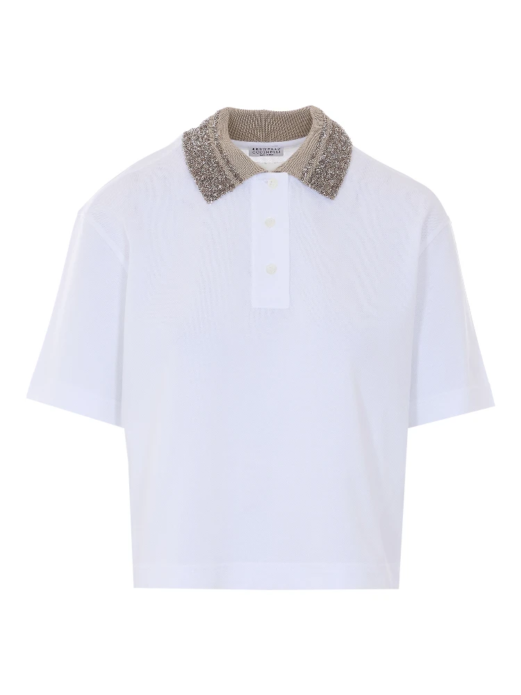 تيشيرتات وبولو بيضاء من برونيلو كوتشينيلي