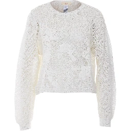 طقم كنزات أبيض