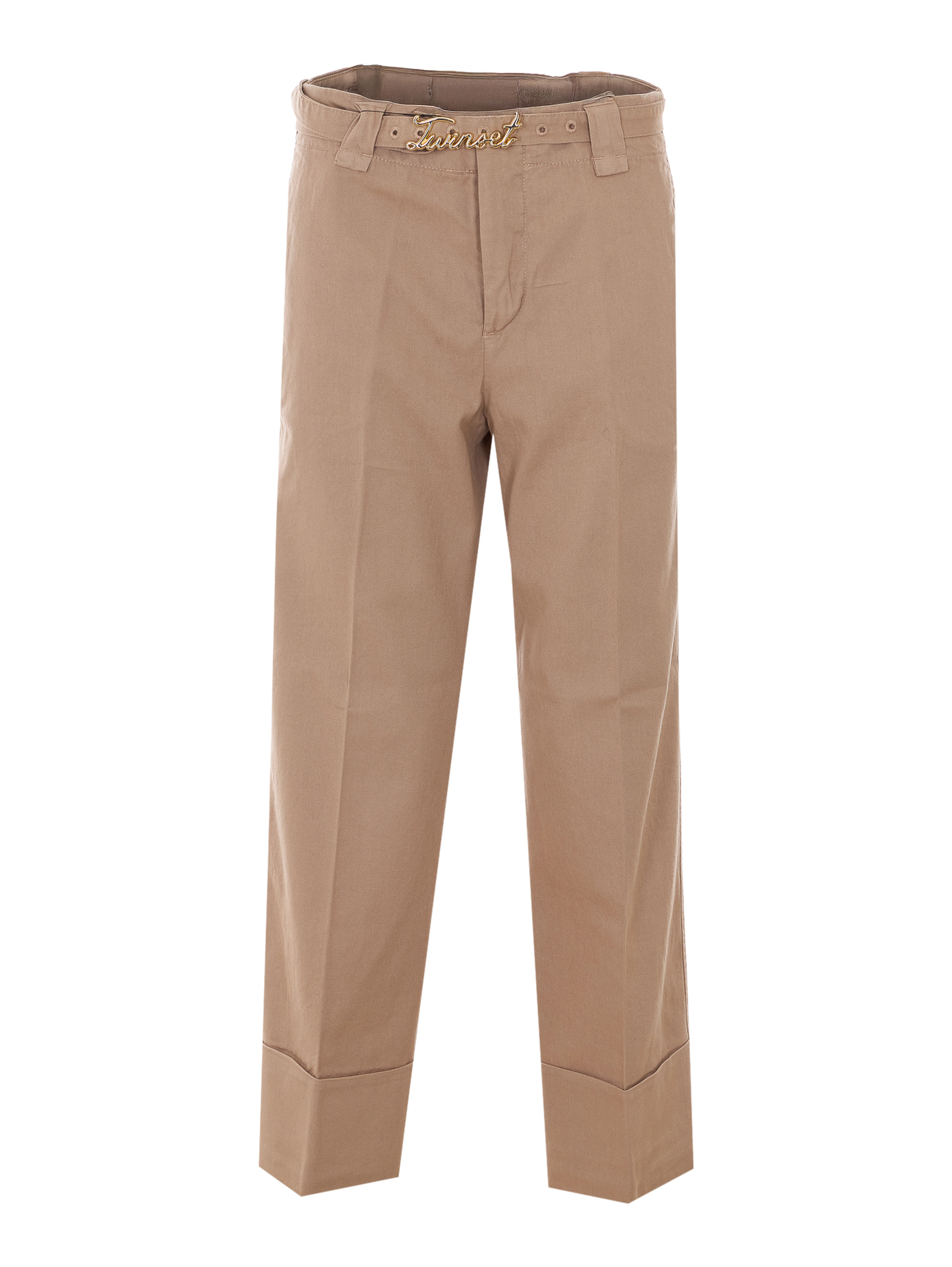 Twin-set Trousers Brown