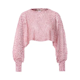 طقم كنزات وردية اللون