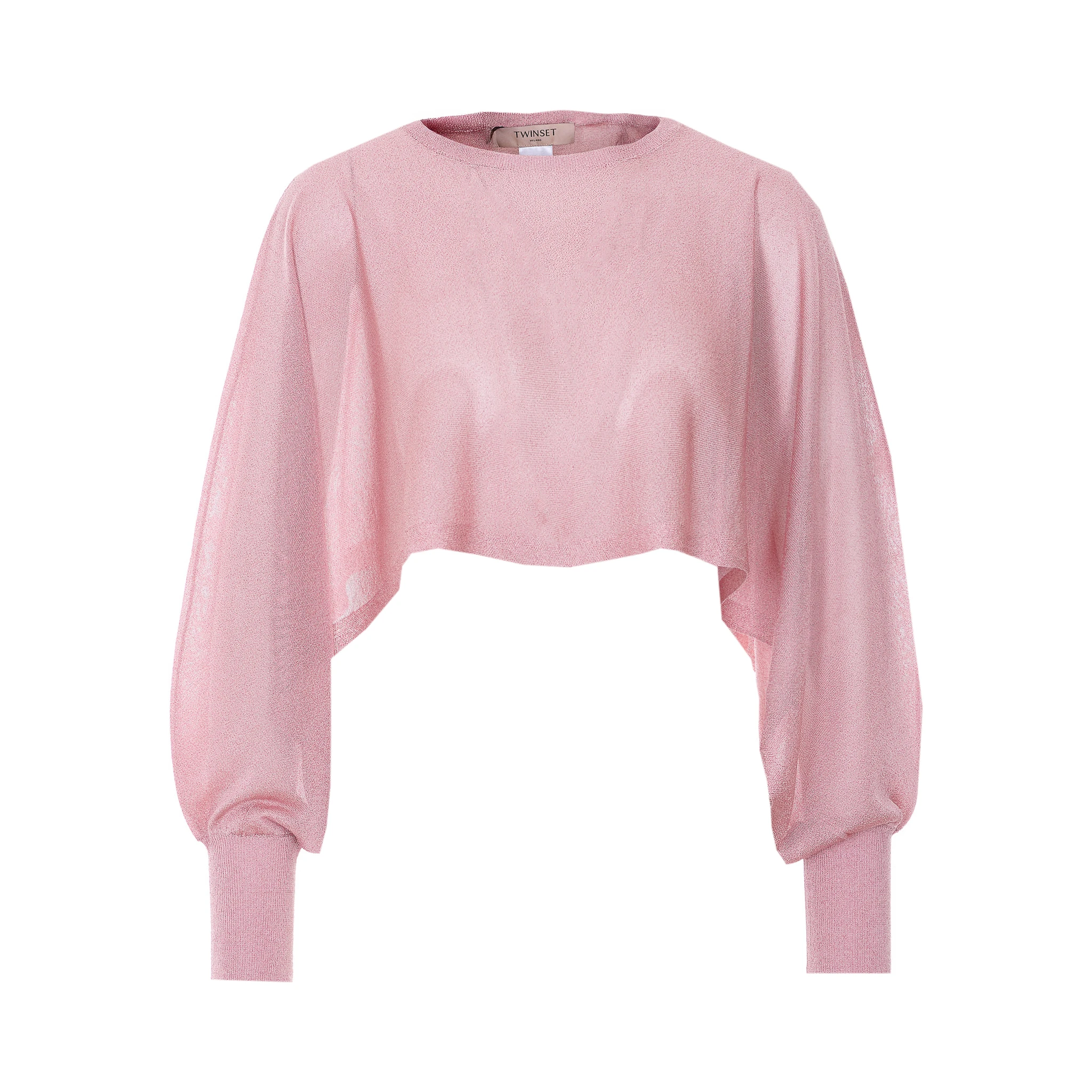 طقم كنزات وردية اللون