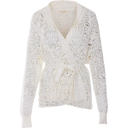 طقم كنزات أبيض