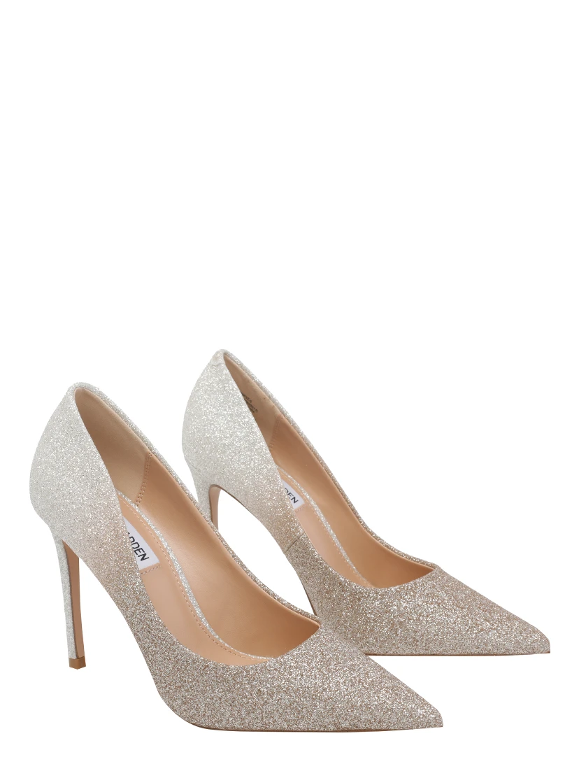 Steve Madden With Heel Silver