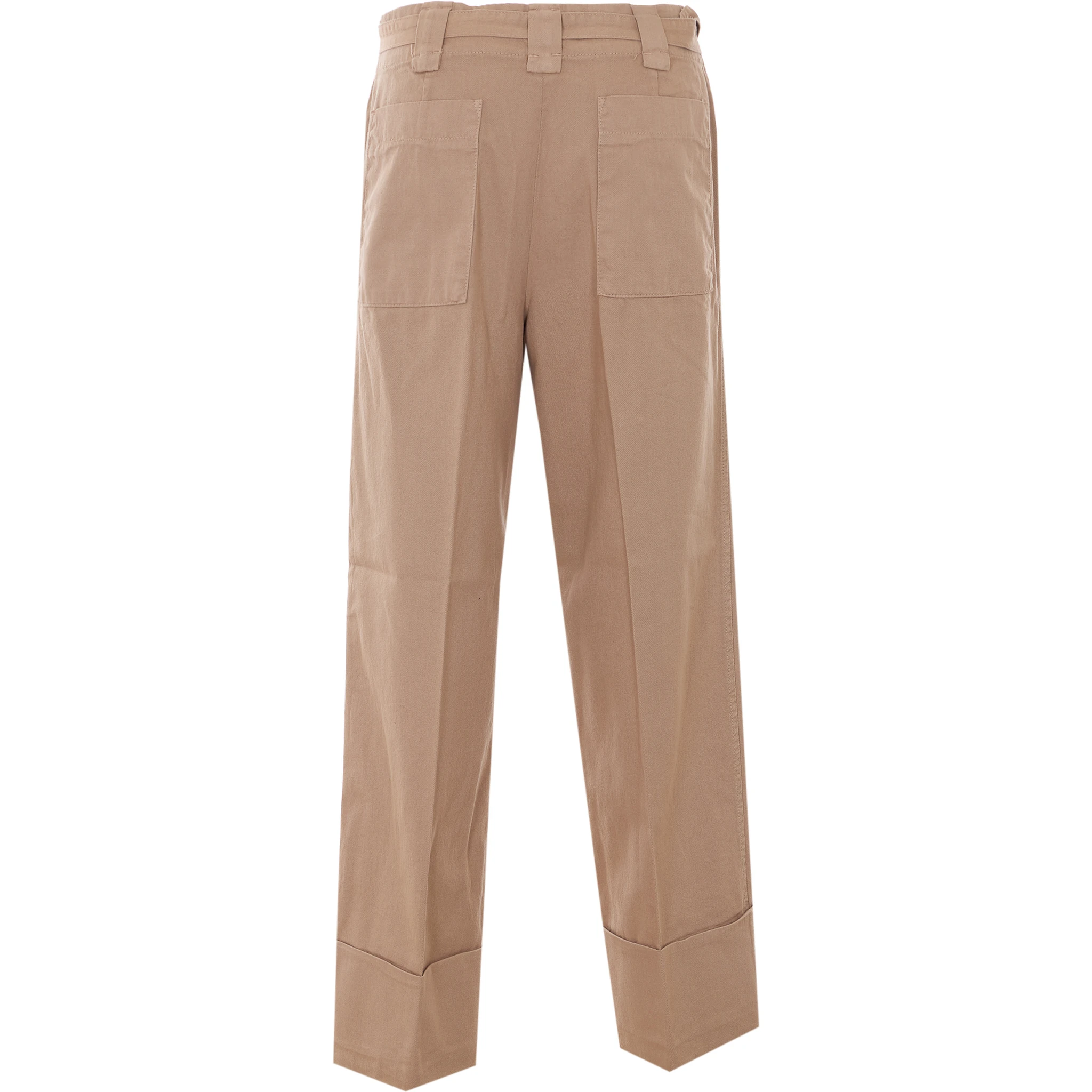 Twin-set Trousers Brown