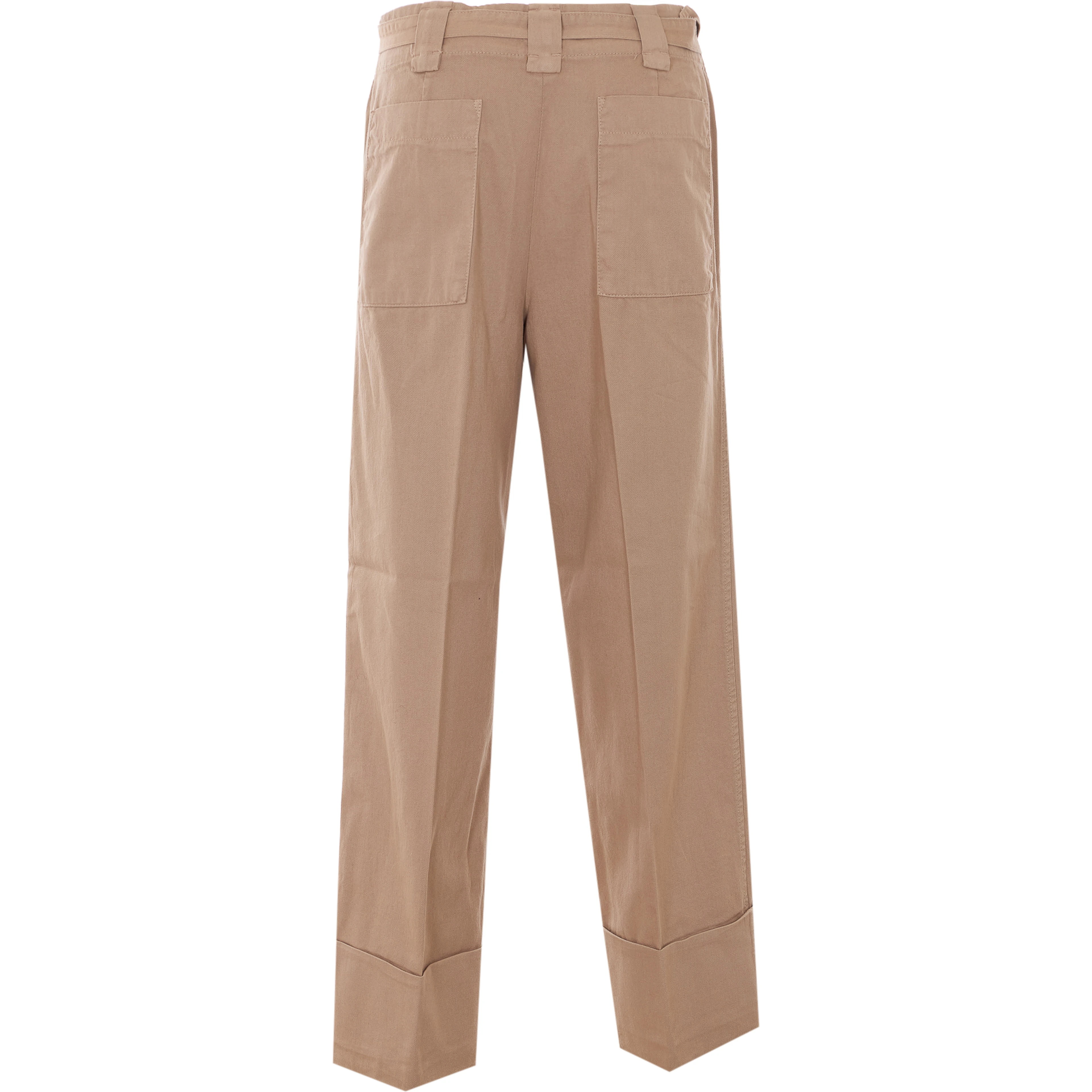 Twin-set Trousers Brown