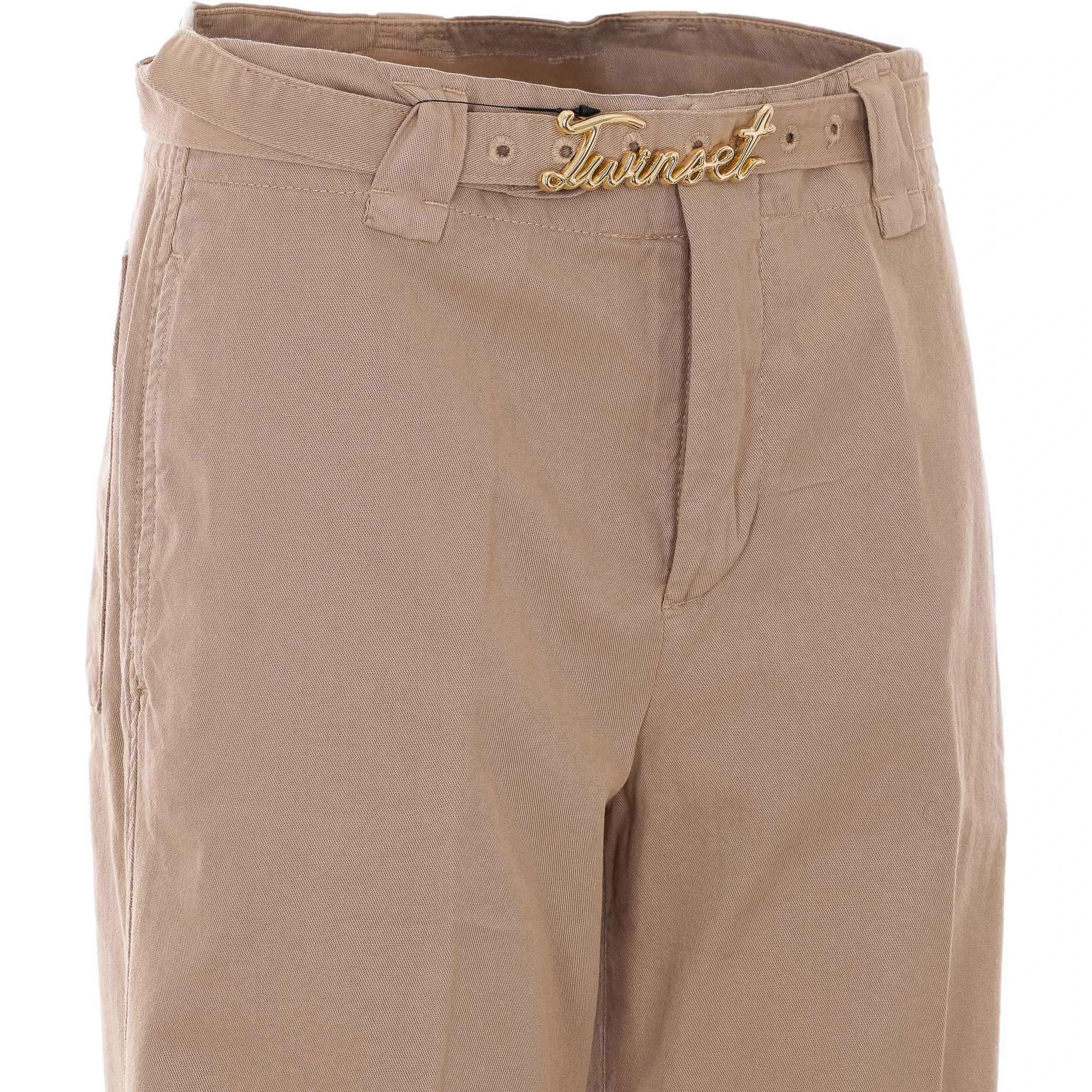 Twin-set Trousers Brown