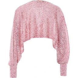 طقم كنزات وردية اللون