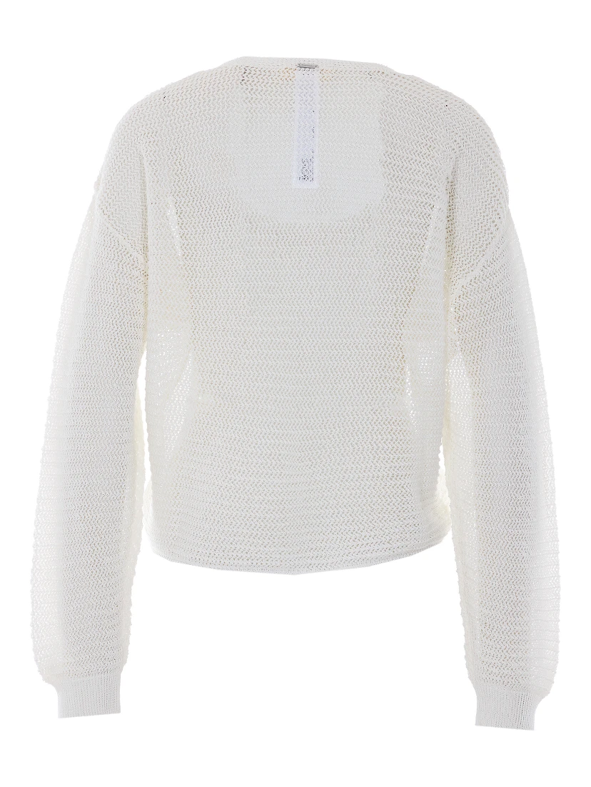 طقم كنزات أبيض