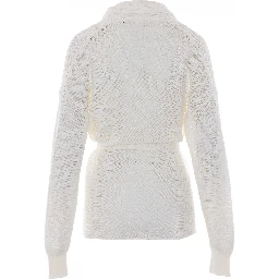 طقم كنزات أبيض