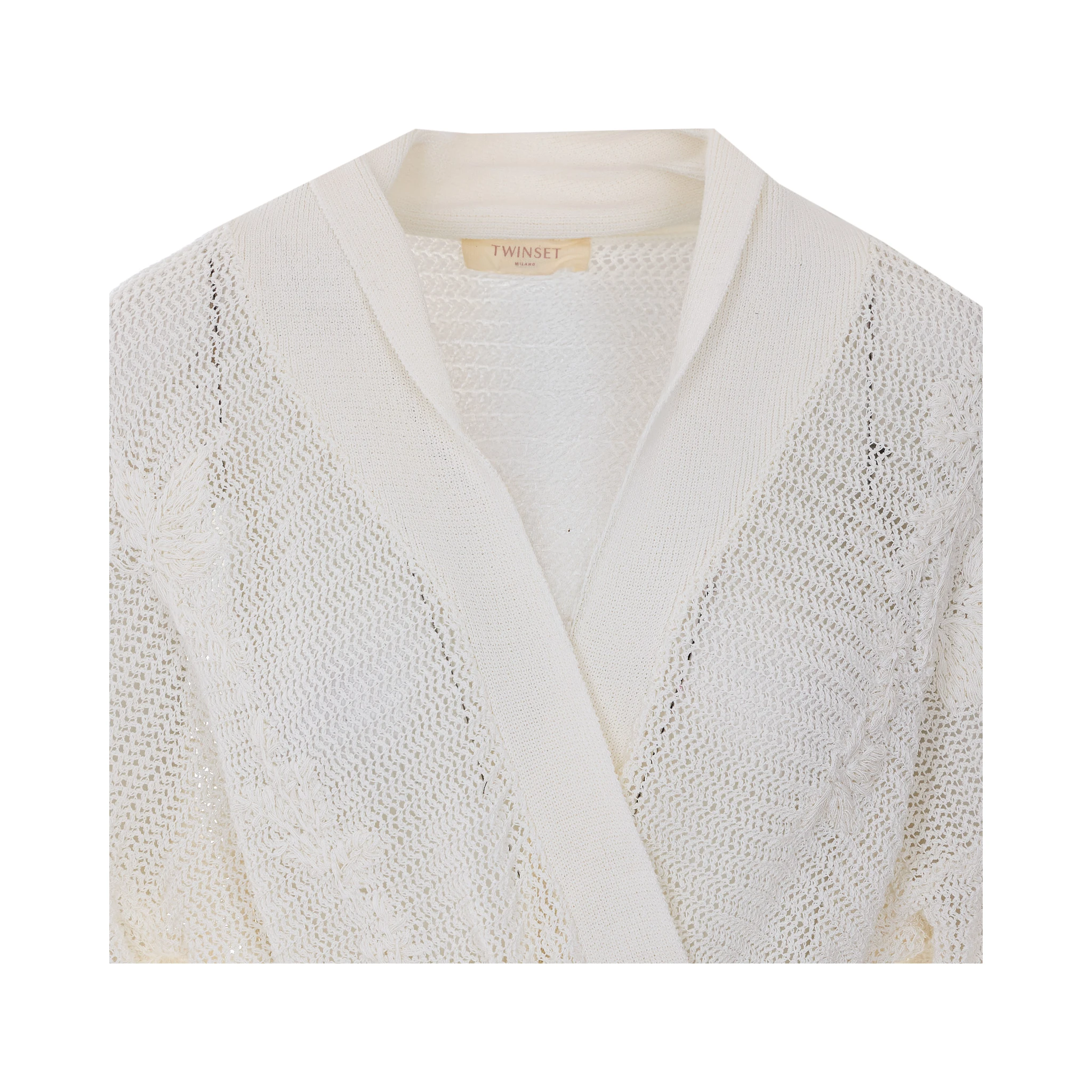 طقم كنزات أبيض