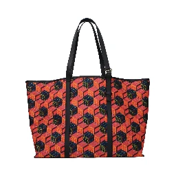 Multicolor Fabric Shoulder Bag