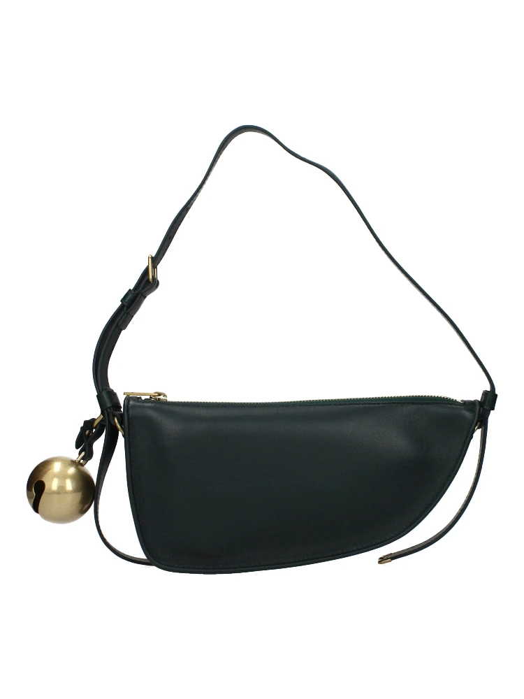 Green Leather Shoulder Bag