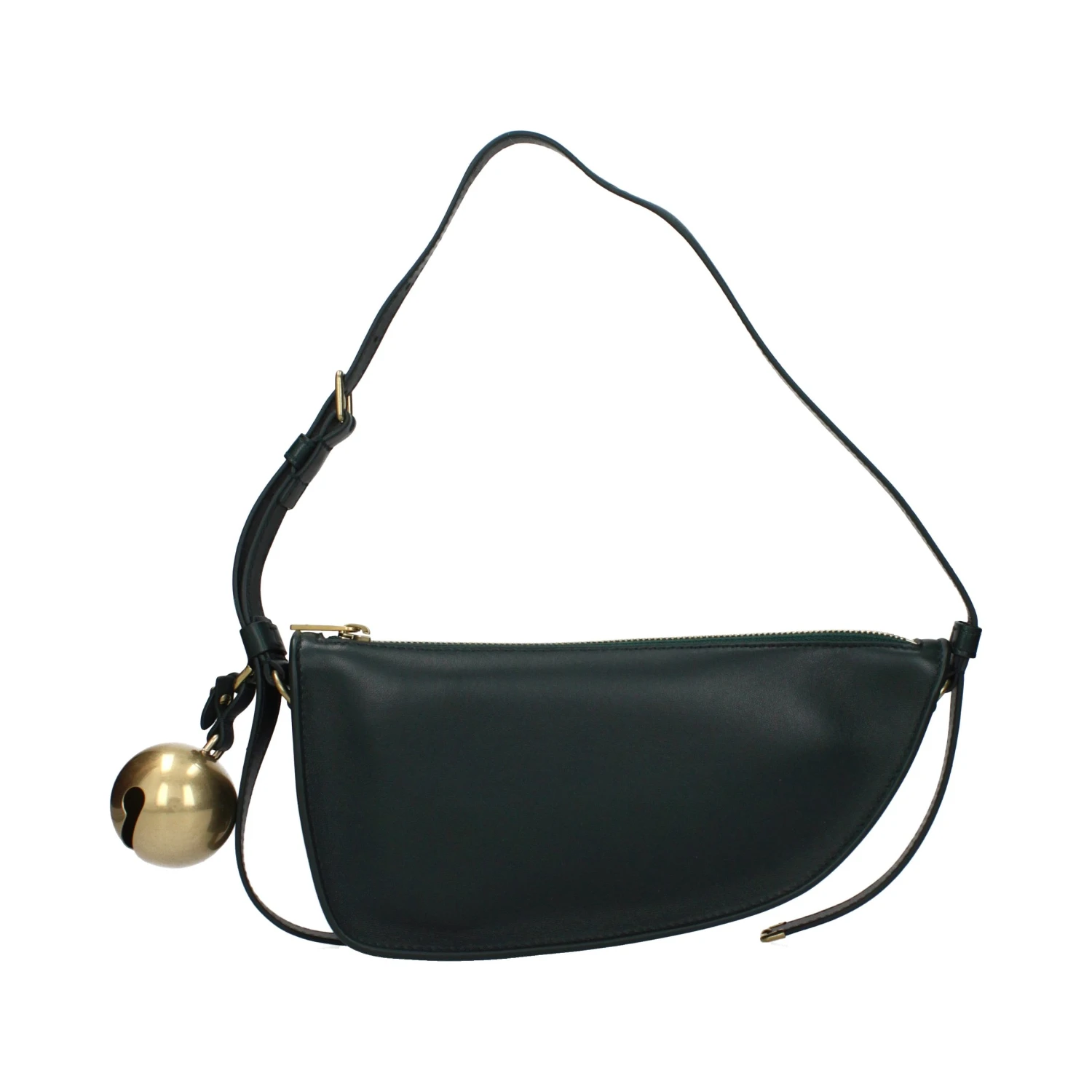 Green Leather Shoulder Bag