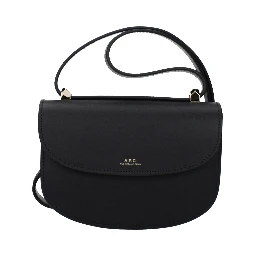 Black Leather Shoulder Bag