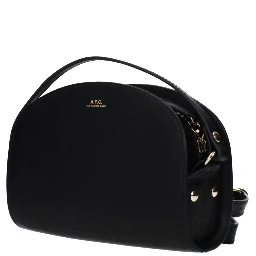 Black Leather Crossbody Bag