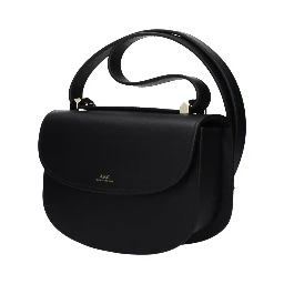 Black Leather Shoulder Bag