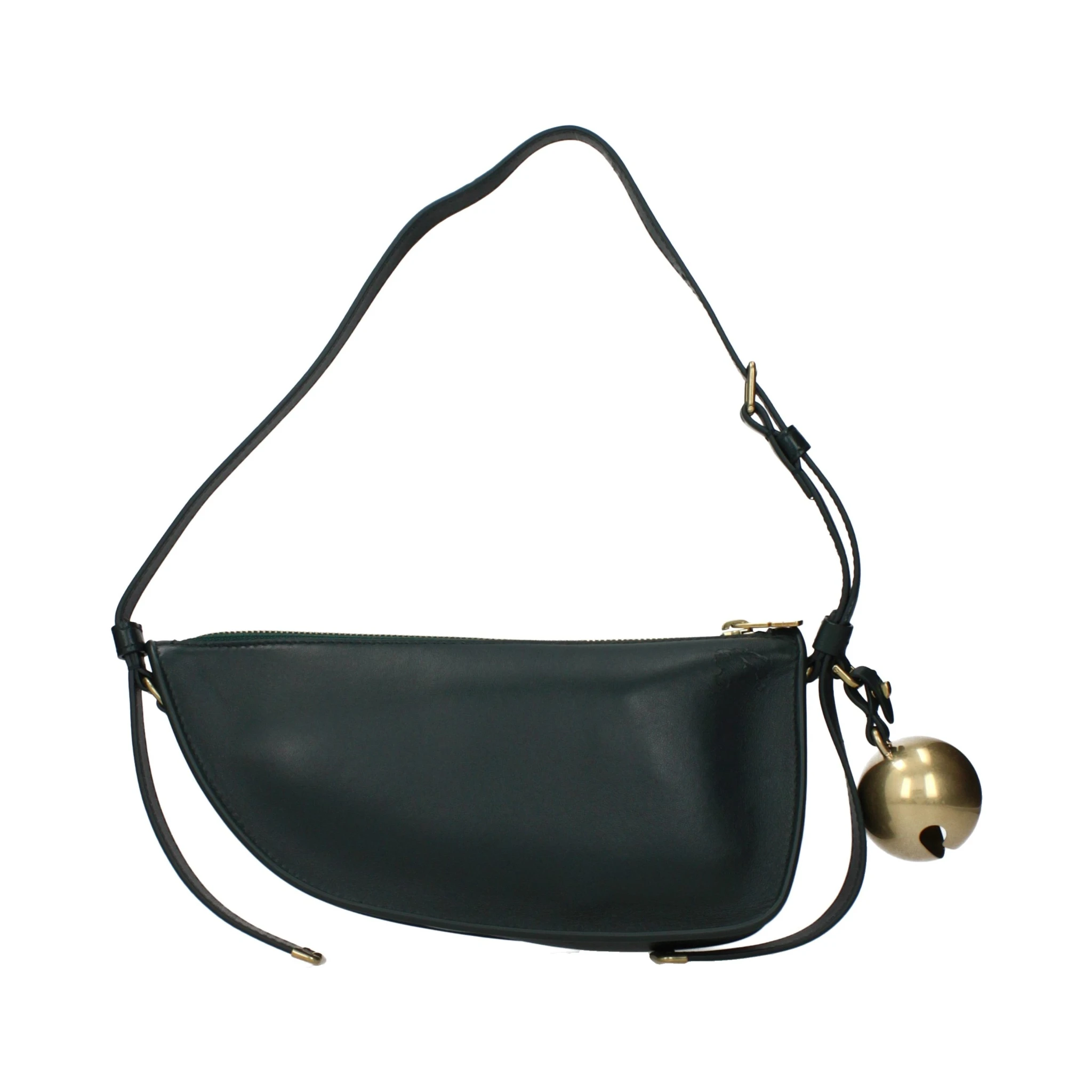 Green Leather Shoulder Bag