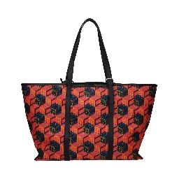 Multicolor Fabric Shoulder Bag