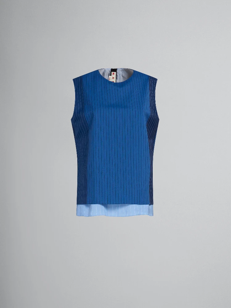 Blue Fibres Pattern Shirt