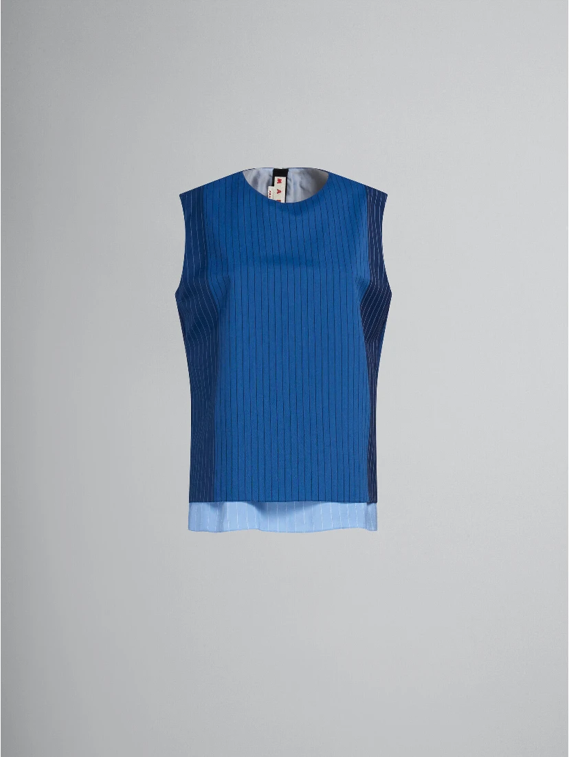 Blue Fibres Pattern Shirt
