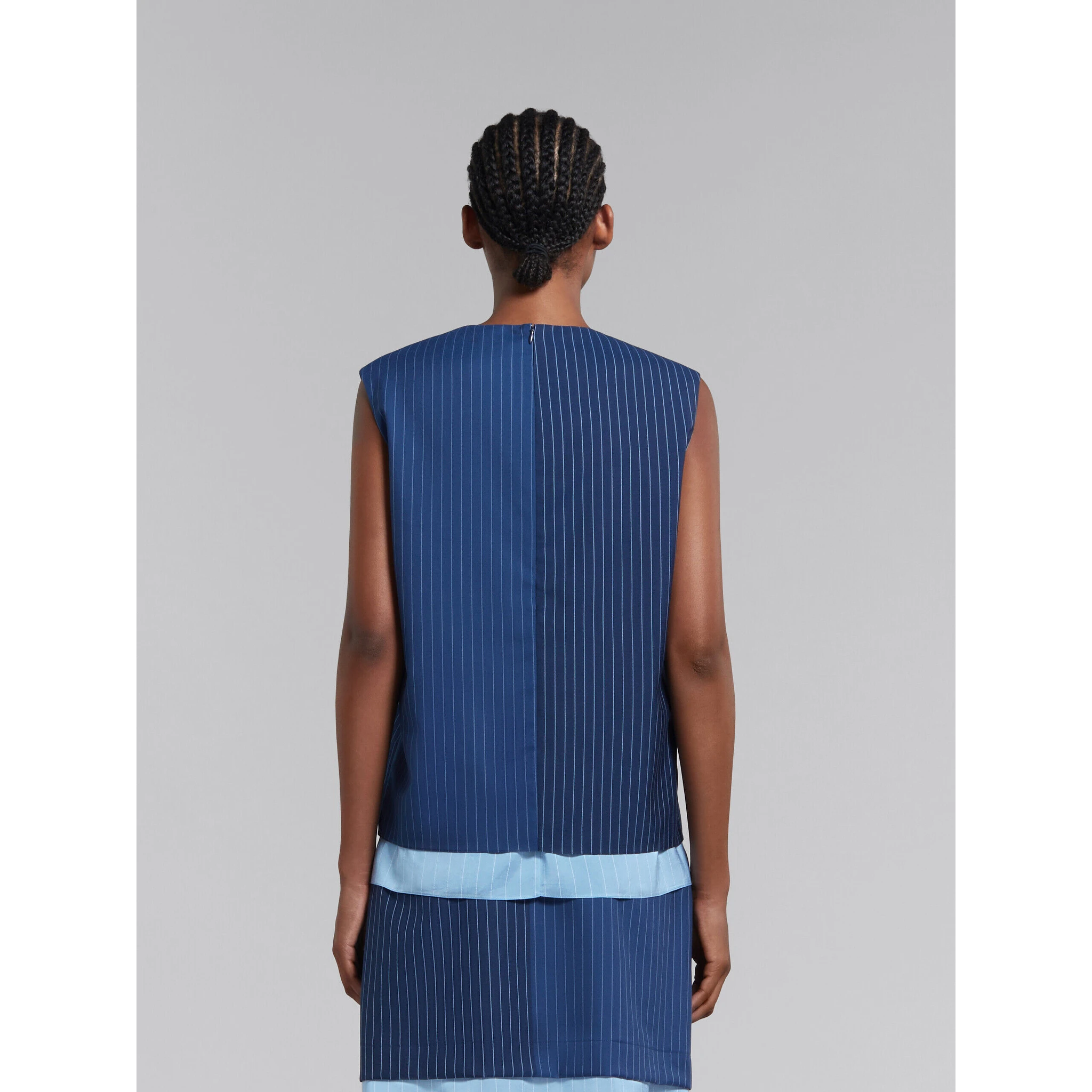 Blue Fibres Pattern Shirt