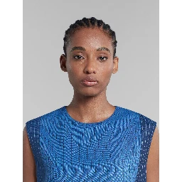 Blue Fibres Pattern Shirt