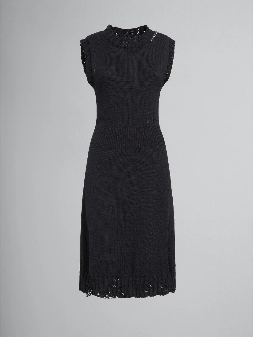 Black Fibres Casual Dress