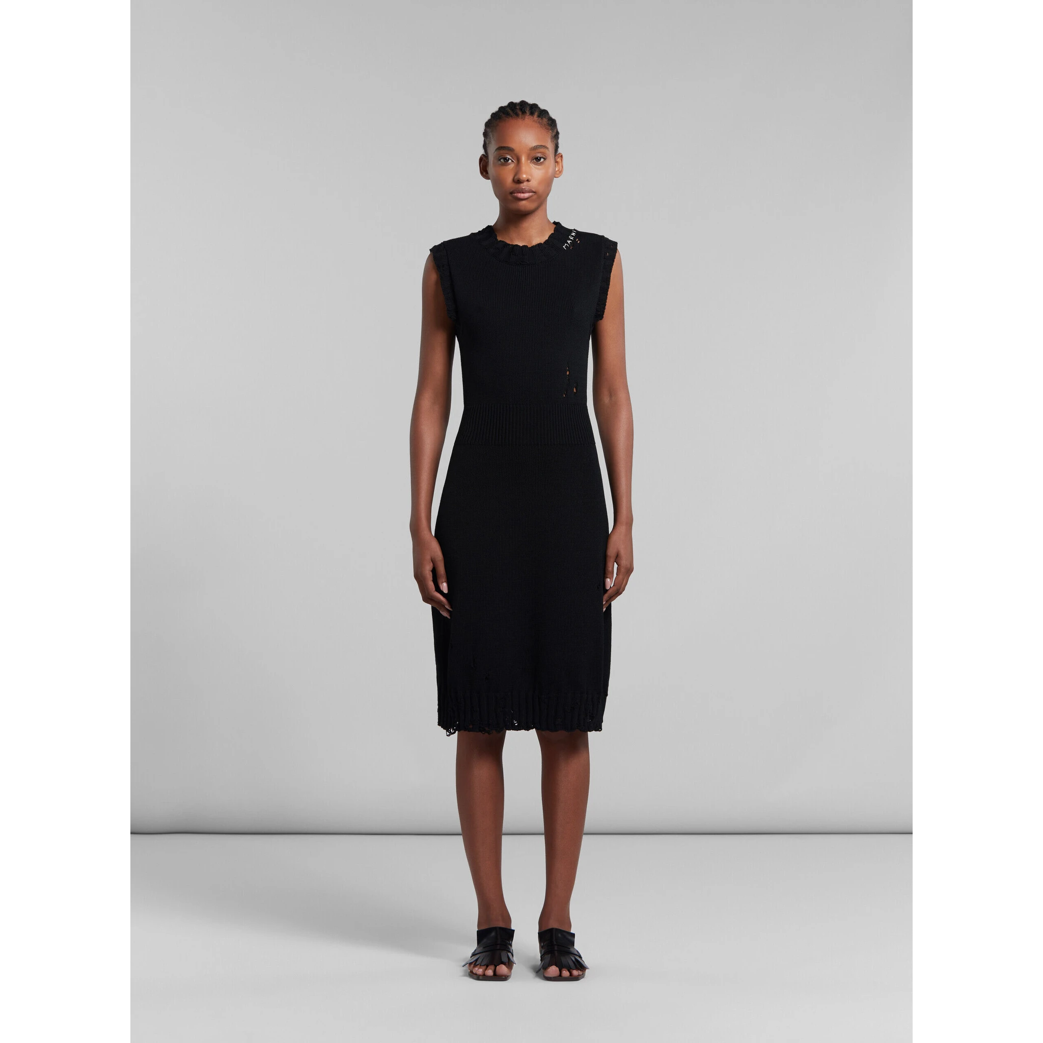 Black Fibres Casual Dress