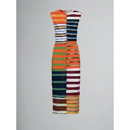 Multicolor Fibres Casual Dress