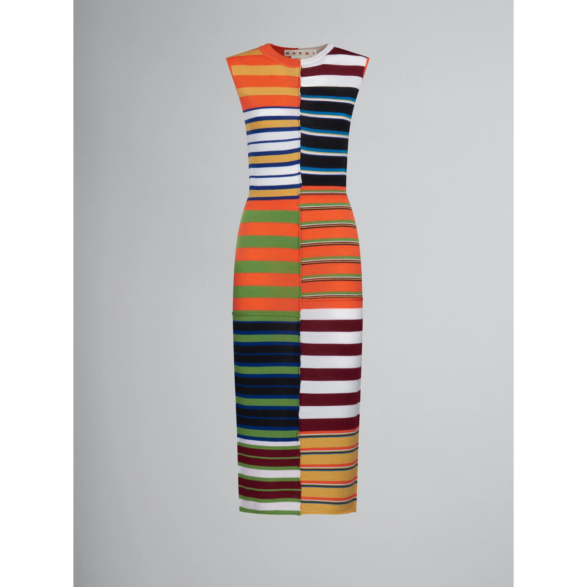 Multicolor Fibres Casual Dress