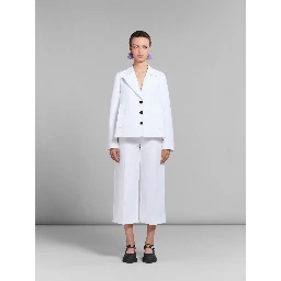 White Fibres Casual Pants