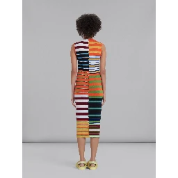 Multicolor Fibres Casual Dress