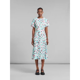 White Fibres Casual Dress