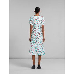 White Fibres Casual Dress