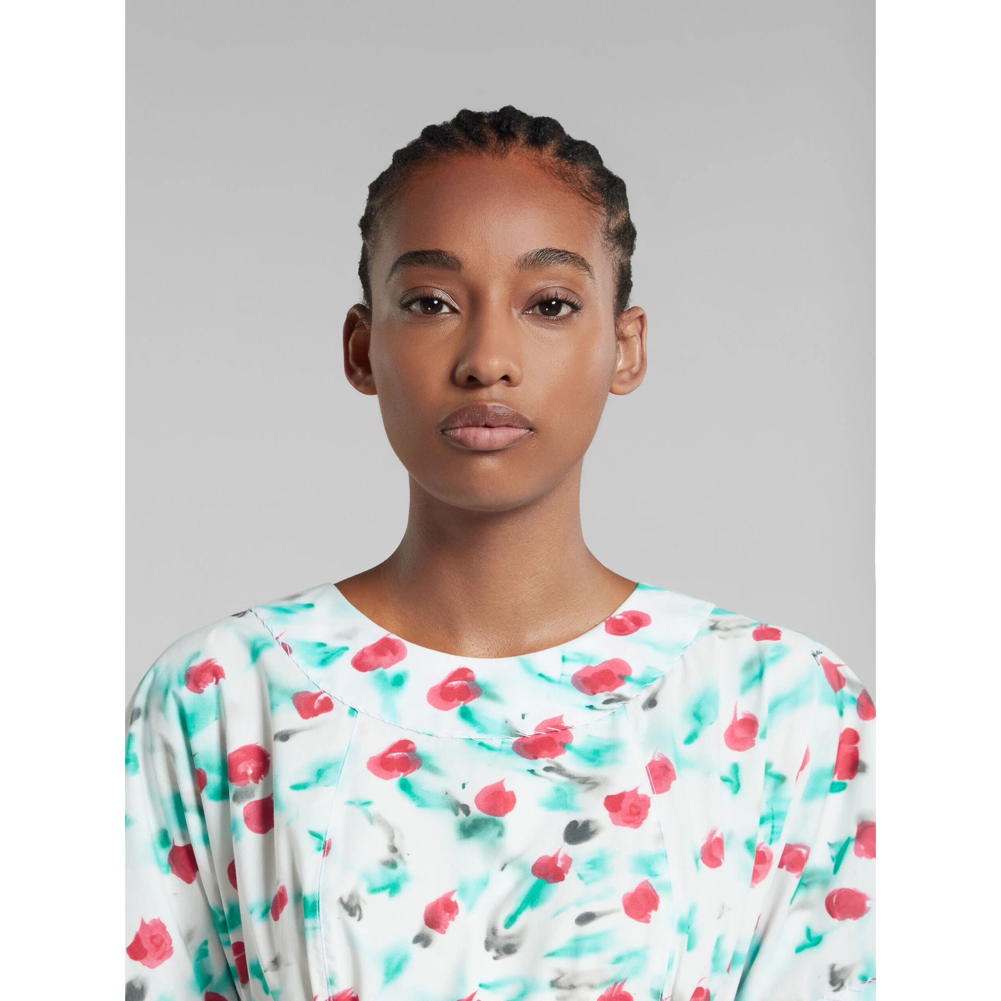 White Fibres Casual Dress