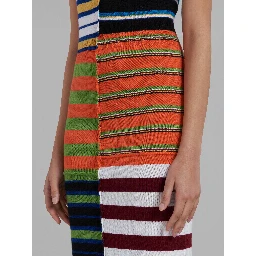 Multicolor Fibres Casual Dress